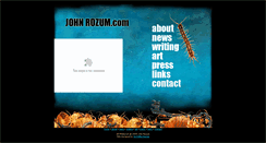 Desktop Screenshot of johnrozum.com